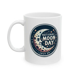 National Moon Day Ceramic Mug 3