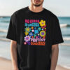 No Kings In America Protect Democracy Floral T-shirt