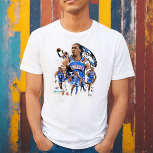 OKC Thunder Jalen Williams Graphic Vintage T-shirt