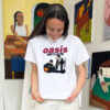 Oasis Cigarettes & Alcohol Illustration Vintage T-shirt