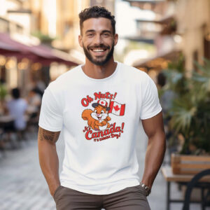 Oh Nuts It's Canada Day Cartoon T shirt 2