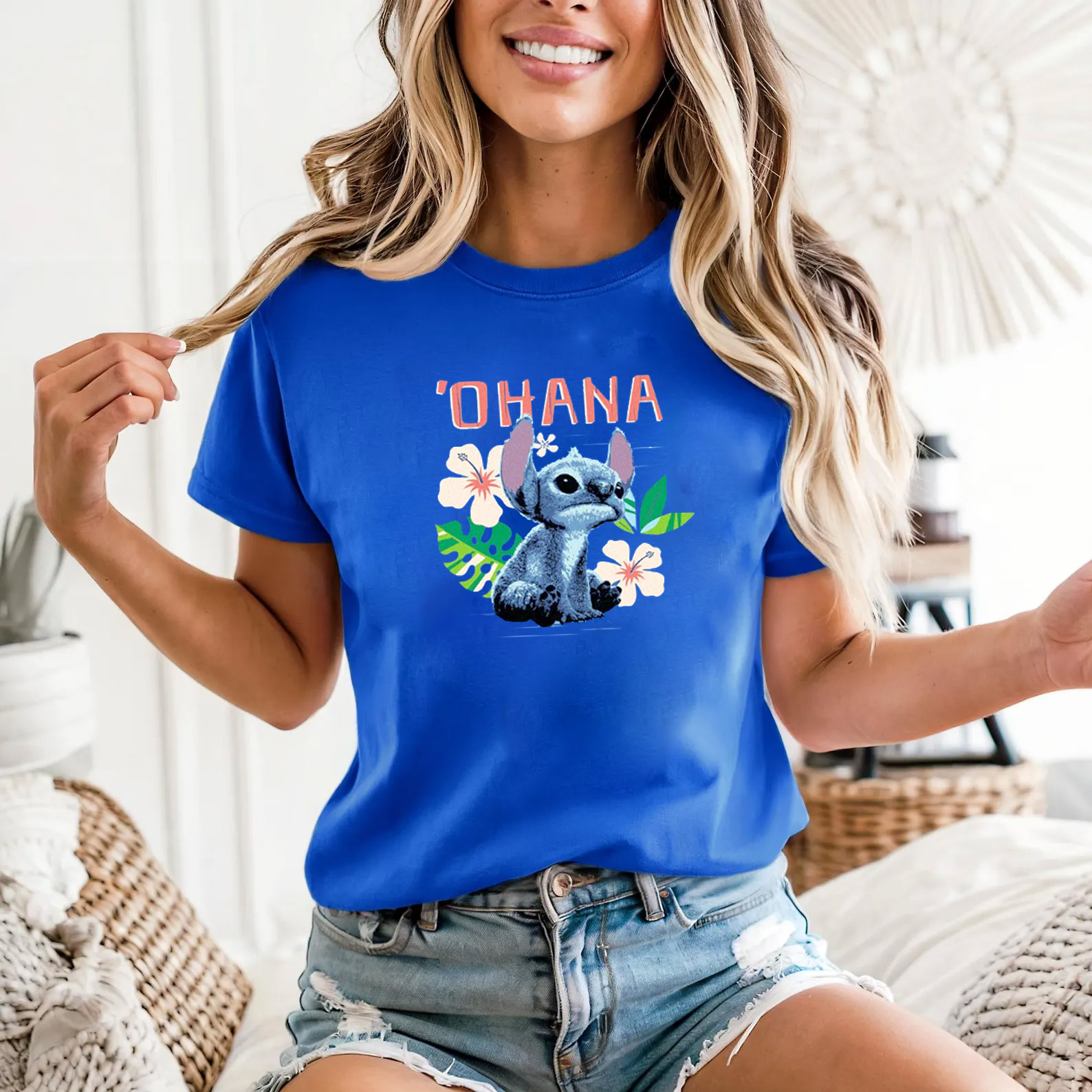 Ohana Lilo And Stitch Live Action Movie T-shirt Ohana Lilo And Stitch Live Action Movie T-shirt