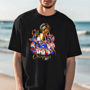 Oklahoma City Thunder Team 2025 NBA Champions Shirt 1