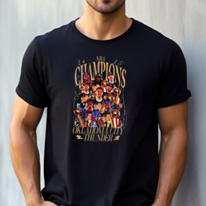 Original Oklahoma City Thunder NBA Champions '24 '25 Shirt 2