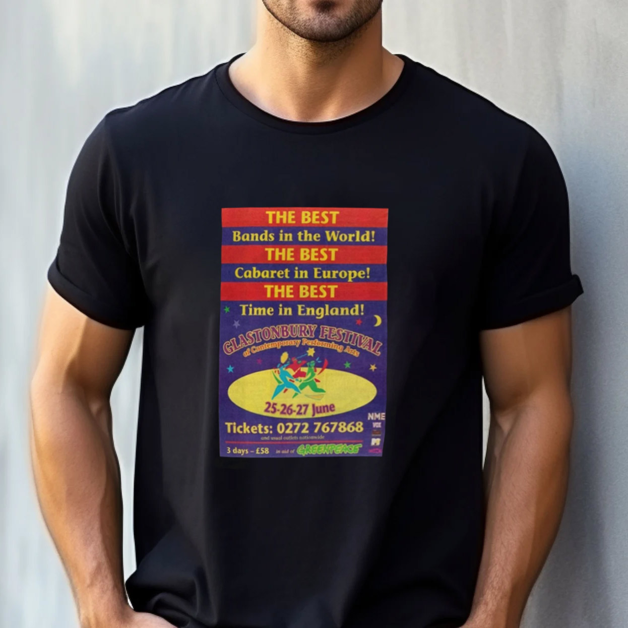 Original The 1975 Worthy Farm, Glastonbury Festival Shirt Original The 1975 Worthy Farm, Glastonbury Festival Shirt