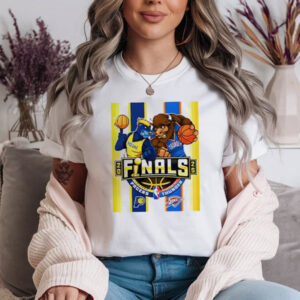 Pacers Vs. Thunder Mascot 2025 NBA Finals T shirt 1