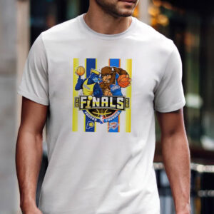 Pacers Vs. Thunder Mascot 2025 NBA Finals T-shirt