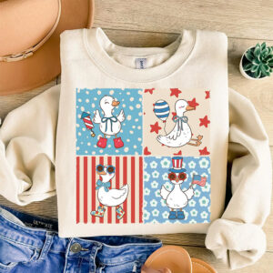 Patriotic Goose 4th Of July Gooses T-shirt Patriotic Goose 4th Of July Gooses T-shirt