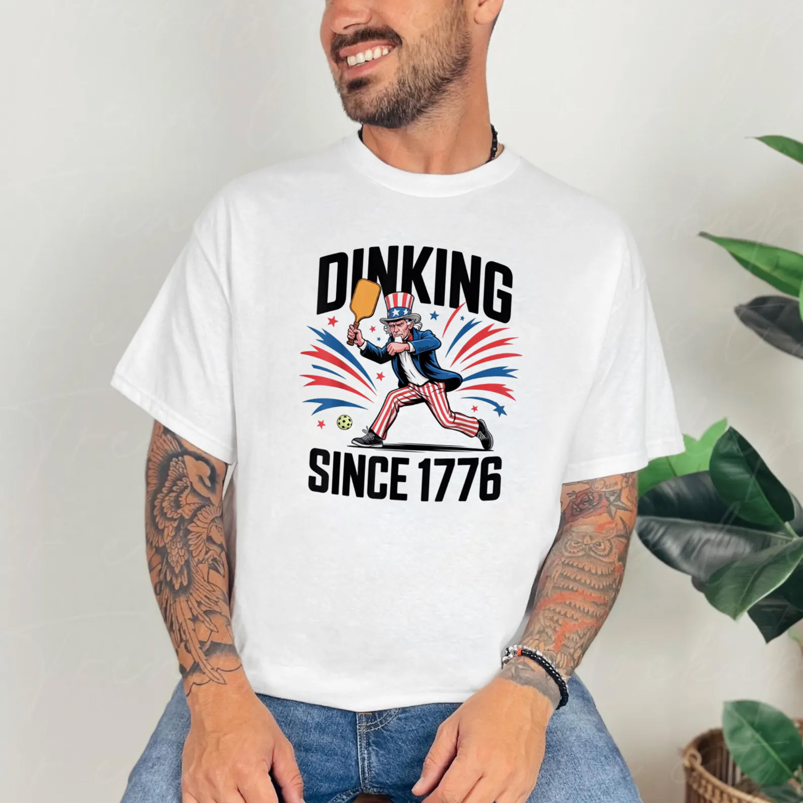 Patriotic Pickleball Diking Since 1776 Funny 4th Of July Shirts Patriotic Pickleball Diking Since 1776 Funny 4th Of July Shirts