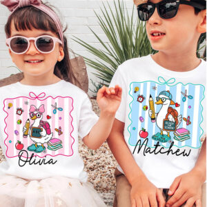 Personalized Boy Girl Back To School T shirt 2