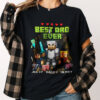Personalized DadCraft Best Dad Ever Gaming Dad T-shirt