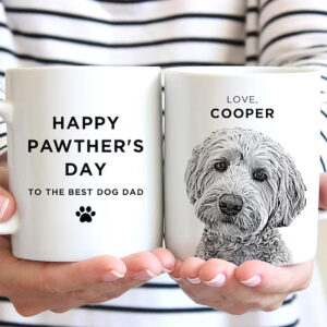 Personalized Happy Pawther's Day Gift Pet Mug 3