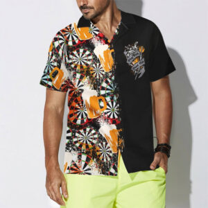 Play Dart and Drink Beer Hawaii Shirt 2