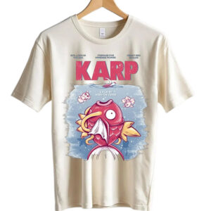 Pokemon Magikarp Parody Jaws Movie T-shirt Pokemon Magikarp Parody Jaws Movie T-shirt