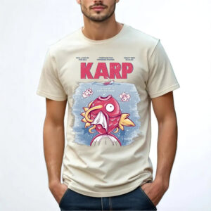 Pokemon Magikarp Parody Jaws Movie T shirt
