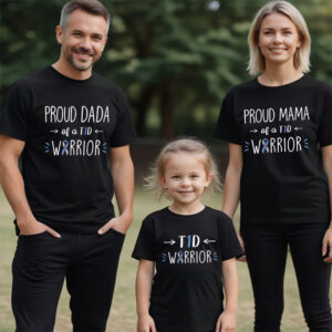 Proud Of A T1D Warrior Family Matching T shirt