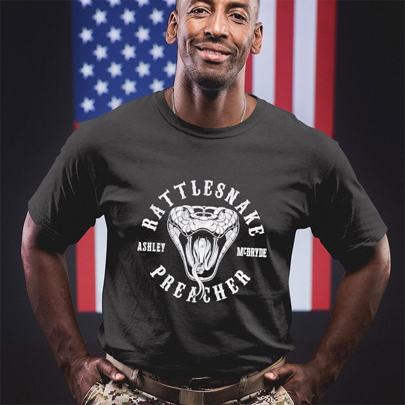 Rattlesnake Preacher T-shirt Rattlesnake Preacher T-shirt