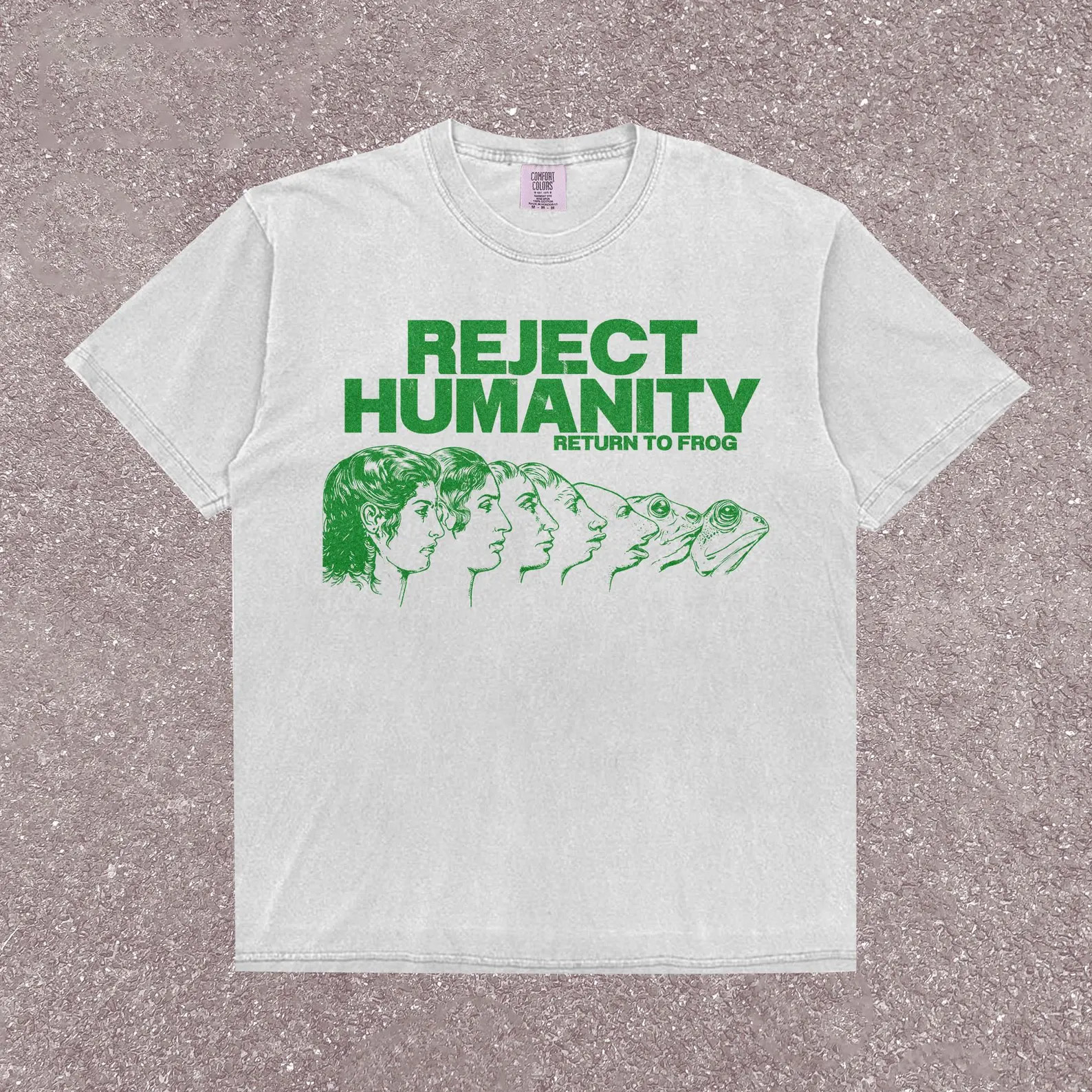 Reject Humanity Return To Frog Comfort Colors T-shirt Reject Humanity Return To Frog Comfort Colors T-shirt