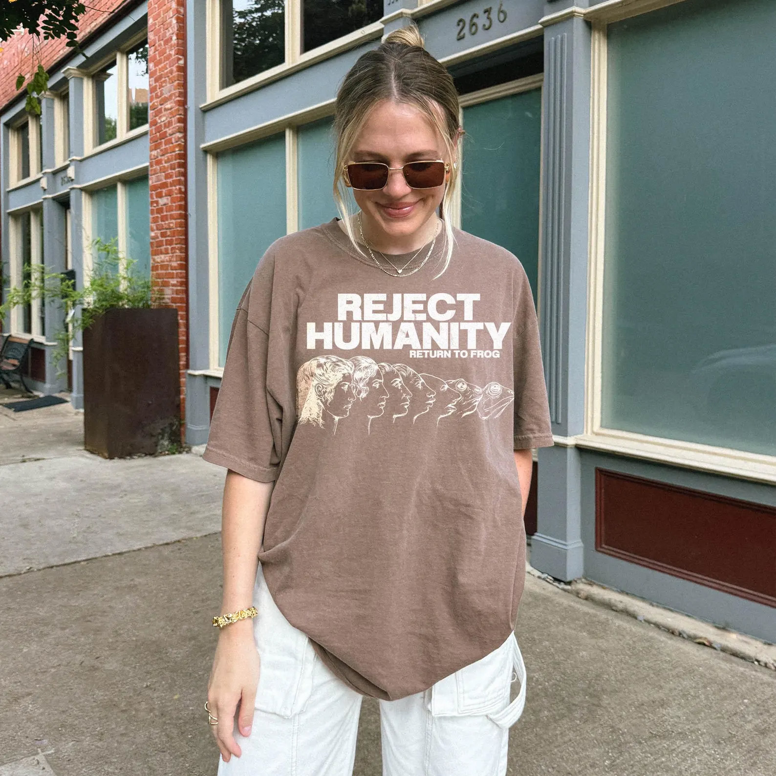 Reject Humanity Return To Frog Comfort Colors T-shirt Reject Humanity Return To Frog Comfort Colors T-shirt