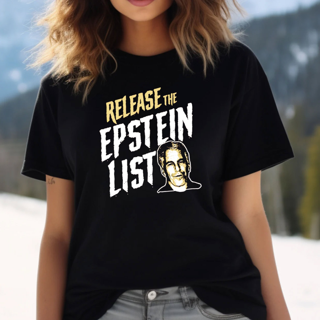 Release The Jeffrey Epstein List Support T-shirt Release The Jeffrey Epstein List Support T-shirt
