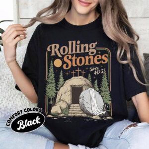 Retro Rolling Stones Since AD 33 Comfort Colors T-shirt