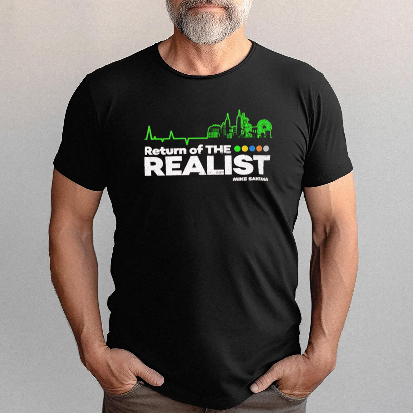 Return Of The Realist Mike Santana WWE T-shirt Return Of The Realist Mike Santana WWE T-shirt