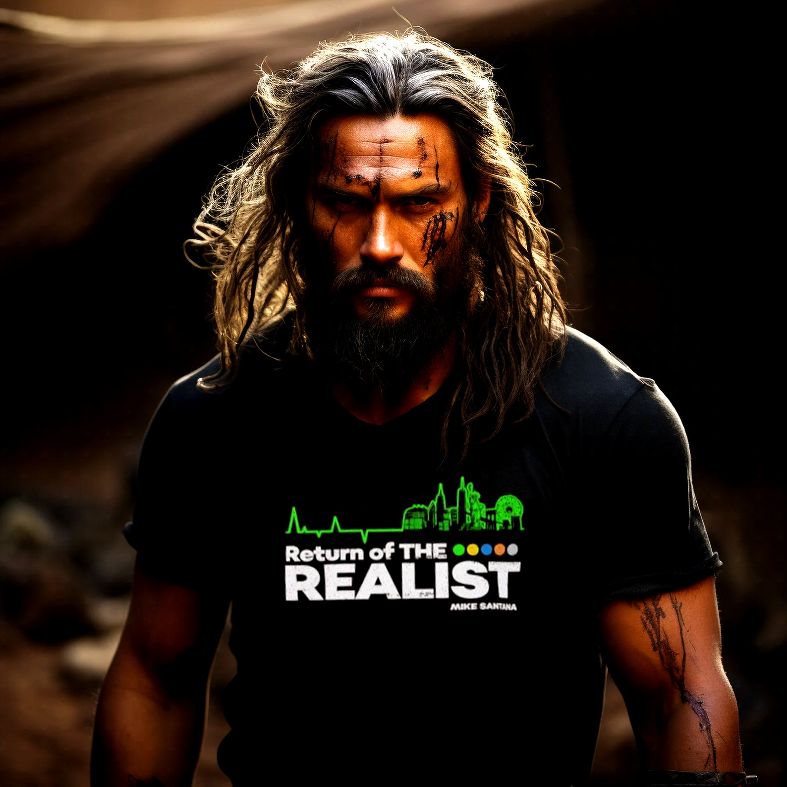 Return Of The Realist Mike Santana WWE T-shirt Return Of The Realist Mike Santana WWE T-shirt