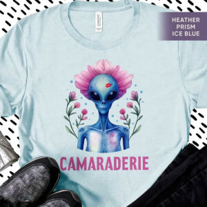 Sabrina Carpenter Bed Chem Alien Kiss Graphic Comfort Colors T-shirt