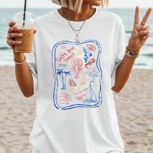 Salty But Sweet Sea Food T shirt 2
