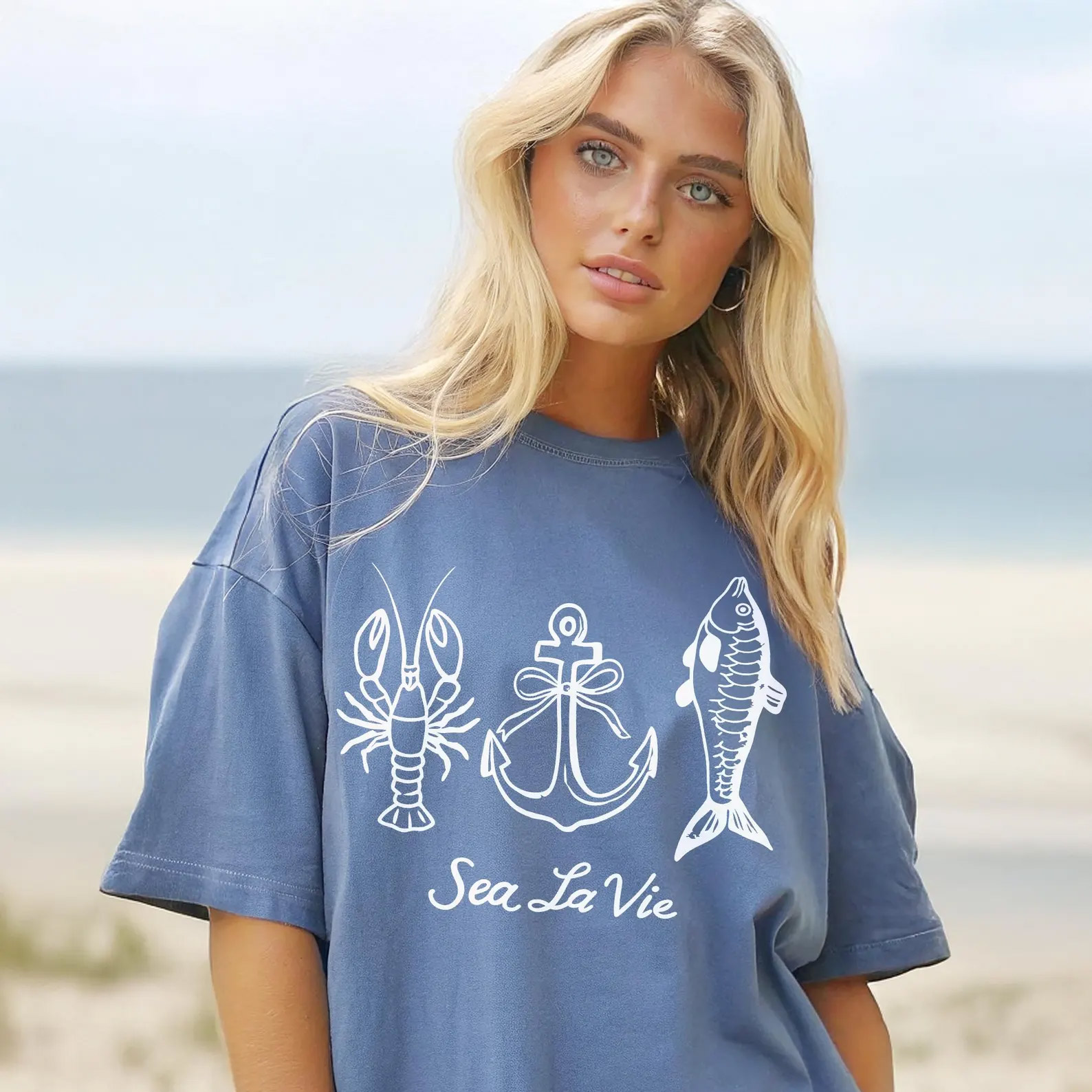 Sea La Vie Comfort Colors T-shirt Sea La Vie Comfort Colors T-shirt