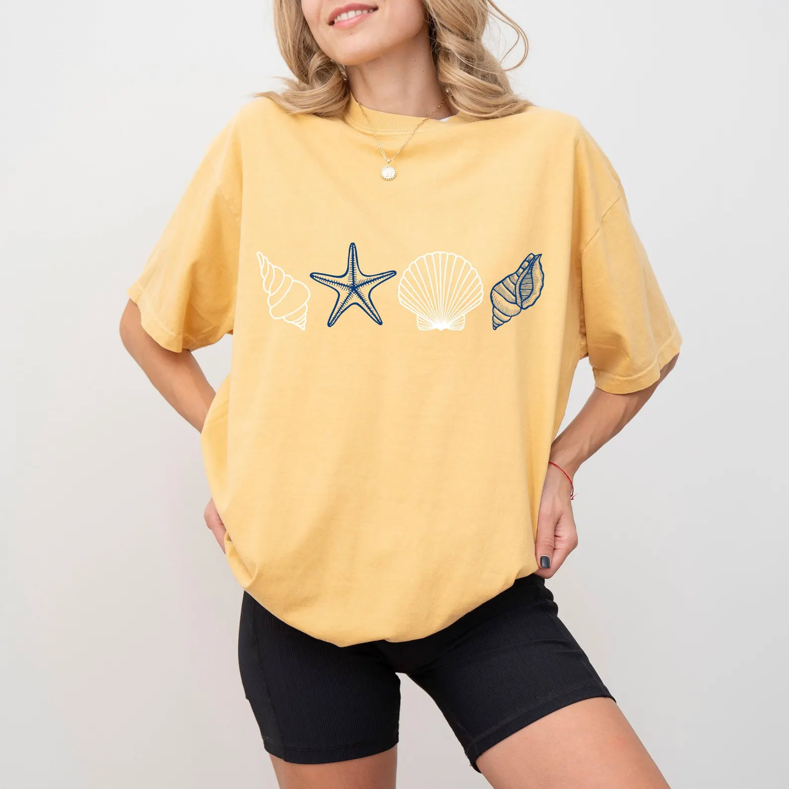 SeaShell Ocean Comfort Colors T-shirt SeaShell Ocean Comfort Colors T-shirt