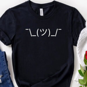 Shrug Emoji Cool Attitude Comfort Colors T shirt 4
