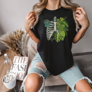 Skeleton Plant Body Nature Lovers T-shirt Skeleton Plant Body Nature Lovers T-shirt