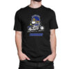 Snoopy And Woodstock Motorbike Golden State Warriors T-shirt