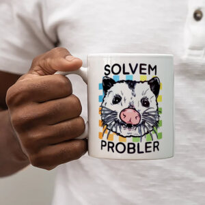 Solvem Probler Funny Raccoon Portrait Cup 3