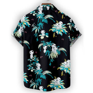 Spirit Kodama Forest Ghibli Hawaiian Shirt Spirit Kodama Forest Ghibli Hawaiian Shirt