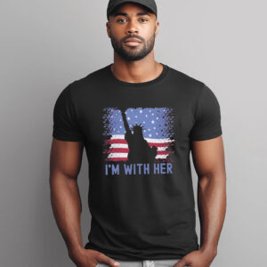 Statue Of Liberty I’m With Her 4th Of July Patriotic T-shirt Statue Of Liberty I’m With Her 4th Of July Patriotic T-shirt