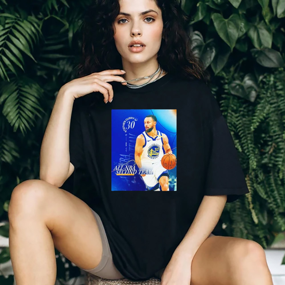 Stephen Curry All NBA Second Team Golden State Warriors T-shirt Stephen Curry All NBA Second Team Golden State Warriors T-shirt
