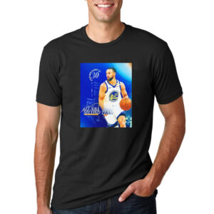 Stephen Curry All NBA Second Team Golden State Warriors T shirt 2