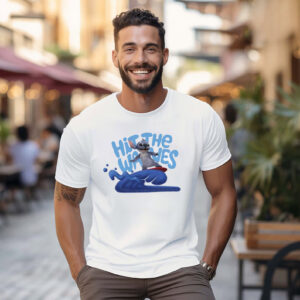 Stitch Hit The Waves, Lilo And Stitch Live Action T shirt 2