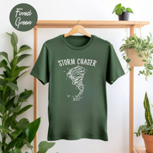 Storm Chaser Tornado Comfort Colors T shirt 3