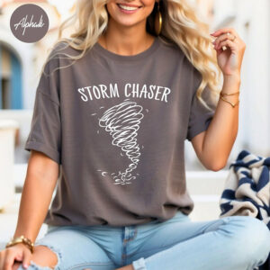 Storm Chaser Tornado Comfort Colors T shirt