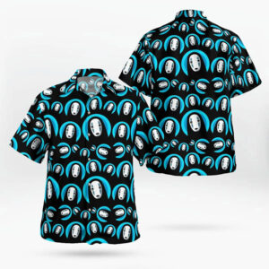 Studio Ghibli Spirited Away No Face Hawaiian Shirt 1
