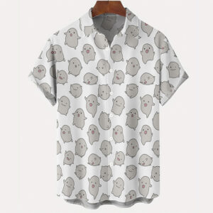 Studio Ghibli Warawara Hawaiian Shirt 2