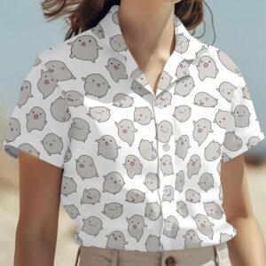 Studio Ghibli Warawara Hawaiian Shirt