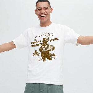 The Great Smoky Mountains Ranger Bear Camping T shirt 3