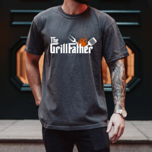 The Grillfather BBQ Dad Funny Dad T-shirt The Grillfather BBQ Dad Funny Dad T-shirt