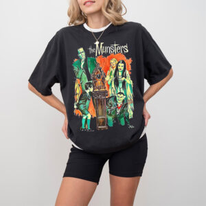 The Munsters Horror Creatures Comfort Colors T shirt 2