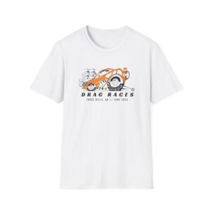 Three Hills June 2025 Drag Races Drag Racing Tee 3