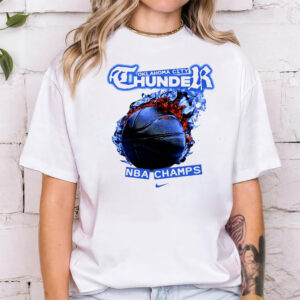 Top Oklahoma City Thunder NBA Finals Champions T shirt 2